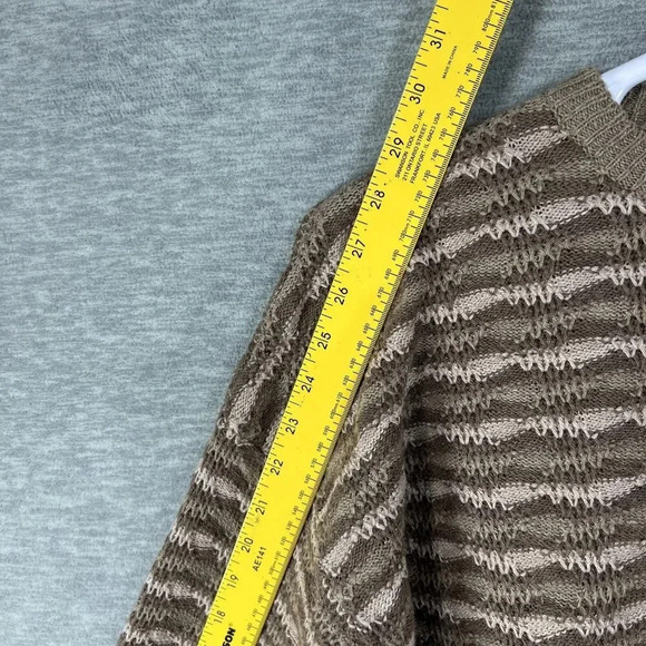 VTG Northern Isles Mens L Crewneck Sweater Ribbed Cuffs Hem Timeless Linen Blend - Picture 11 of 16